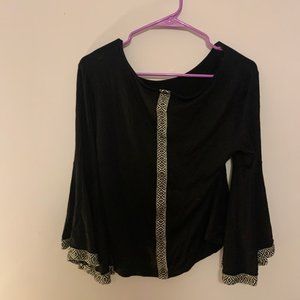 womens frilly shirt